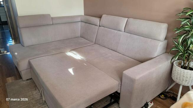 Narożnik z funkcją spania