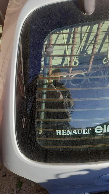 Klapa tył reno scenik 1 lift z otwieraną szybą kolor srebny