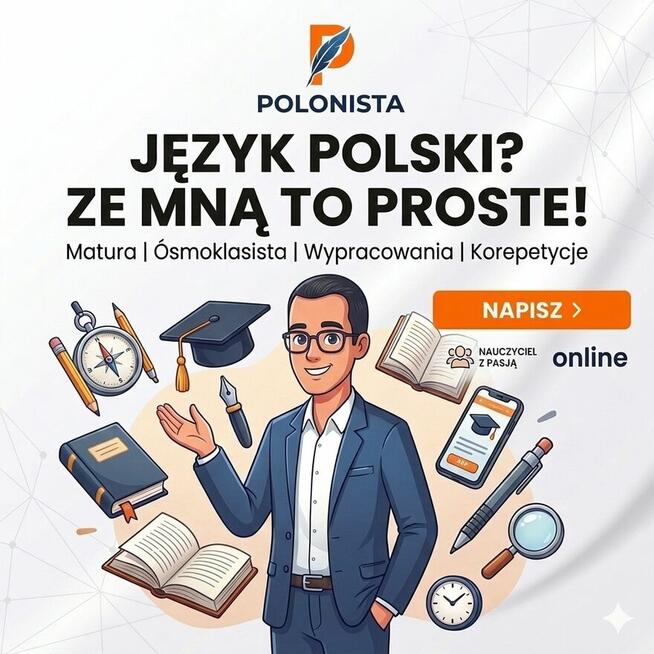 Przygotowanie do egzaminów z języka polskiego ONLINE