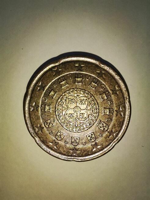 Portugal, 20 Euro Cent, 2002, Lisbon, Mosi