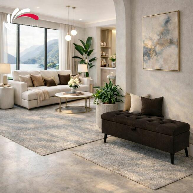 Ławka pikowana ze schowkiem GG-2 do przedpokoju i salonu