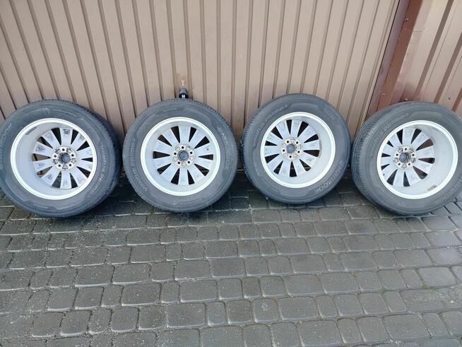 Alufelgi 5x100 z oponami letnimi Hankook.