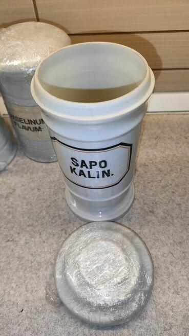 Pojemniki apteczne, apteka ceramika