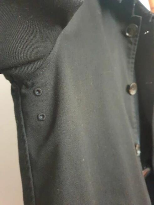 Czarny płaszcz Asos S - M