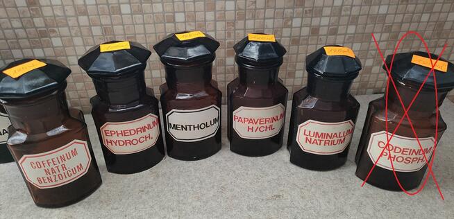 Butelki szklane apteczne - 100ml, 120ml, 125ml, 250ml,