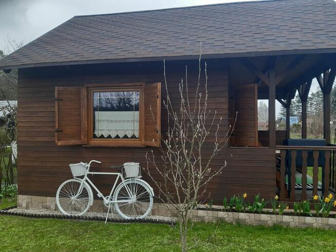 Urokliwa działka ROD z domkiem