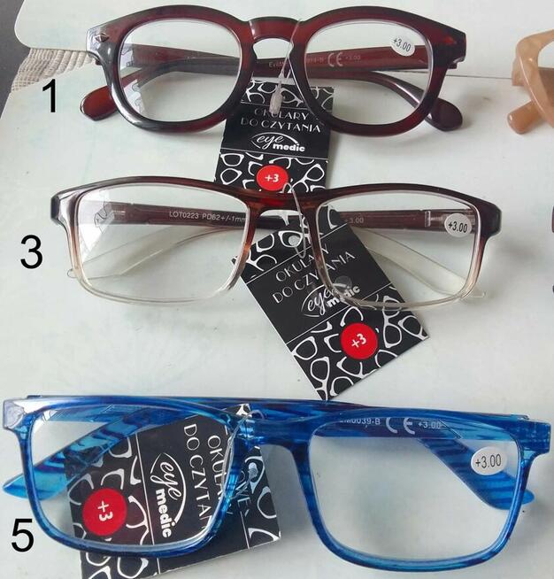 Okulary do czytania +3.00 EyeMedic Wyrób medyczny Różnewzory