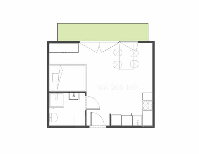 Zamienię na większe Kawalerkę z garażem w Markach