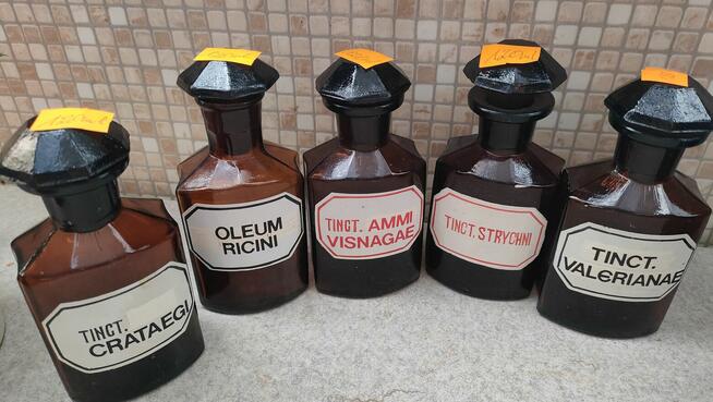 Butelki szklane apteczne - 100ml, 120ml, 125ml, 250ml,