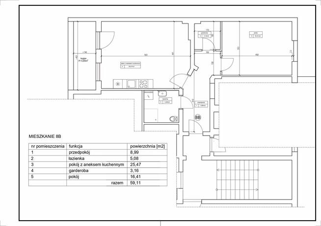 Wyremontowane, 2 pokojowe mieszkanie z LOGGIĄ tylko 5295/m2