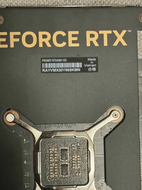 ASUS ProArt NVIDIA GeForce RTX 4080 16GB GDDR6X