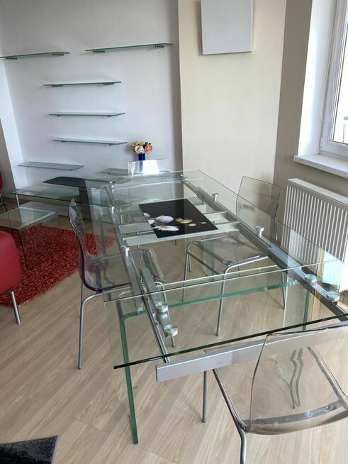 wyjątkowy design, dwupoziomowe , balkon, umeblowane