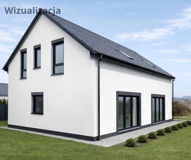 Nowoczesny bliźniak 114 m² | 500 m² | Nieciszów