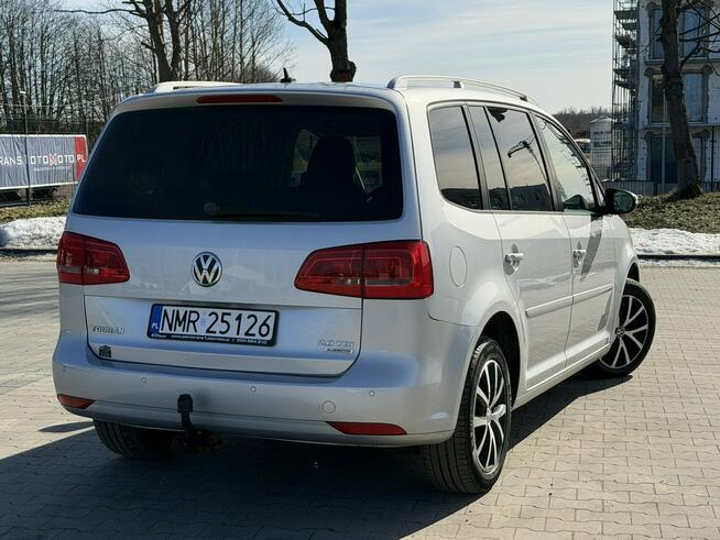 Volkswagen Touran 2.0 TDI / 140KM 7 OSOBOWY Tempomat Alufelgi Czujniki Parkowania
