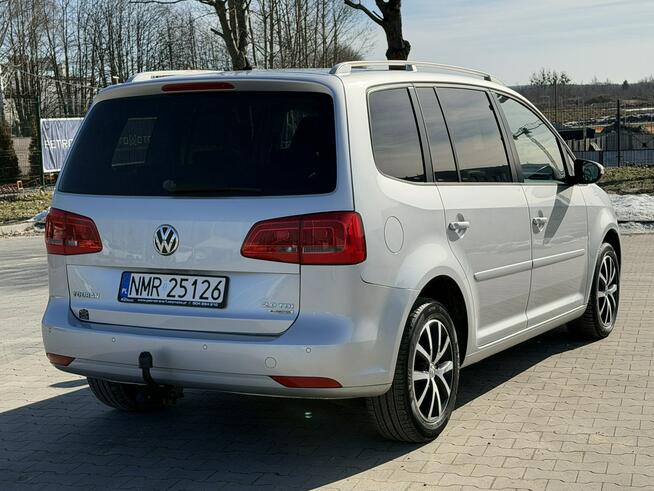 Volkswagen Touran 2.0 TDI / 140KM 7 OSOBOWY Tempomat Alufelgi Czujniki Parkowania