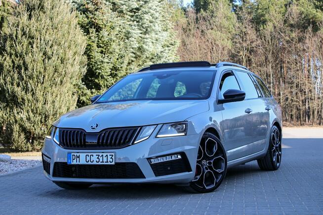 Škoda Octavia VRS 245KM Radar Panorama Kamera Manetki El.Fotele El.Klapa Canton