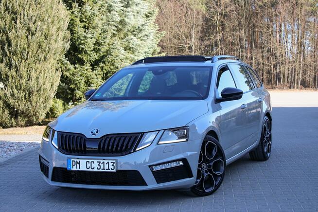 Škoda Octavia VRS 245KM Radar Panorama Kamera Manetki El.Fotele El.Klapa Canton