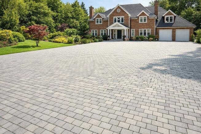 Mycie kostki brukowej