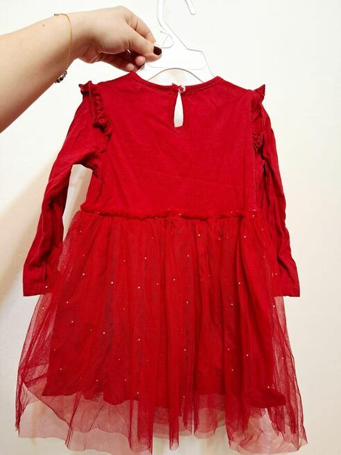 Sukienka z tiulem dla dziewczynki