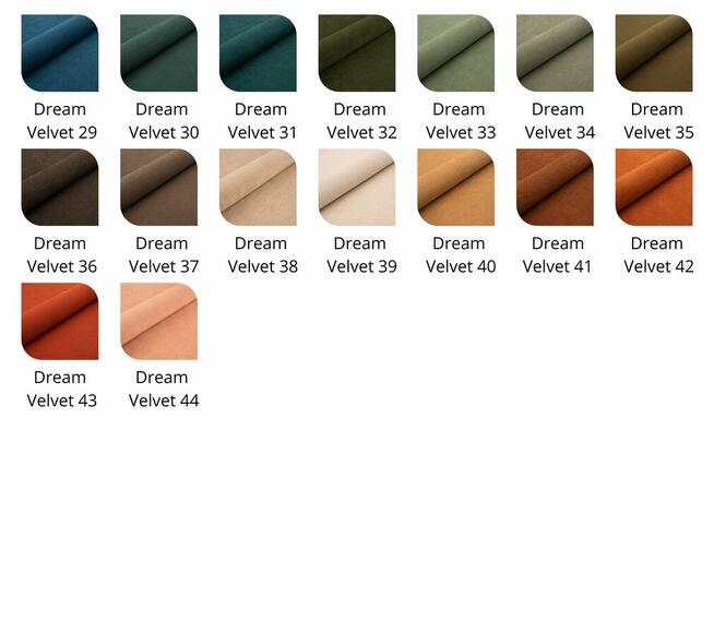 PRODUCENT Krzesło DELUXE KR-8 Tkanina Dream Velvet 202.04