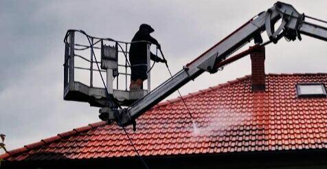 Mycie elewacje, kostki ,dachy z podnośnika Inowrocław okolice