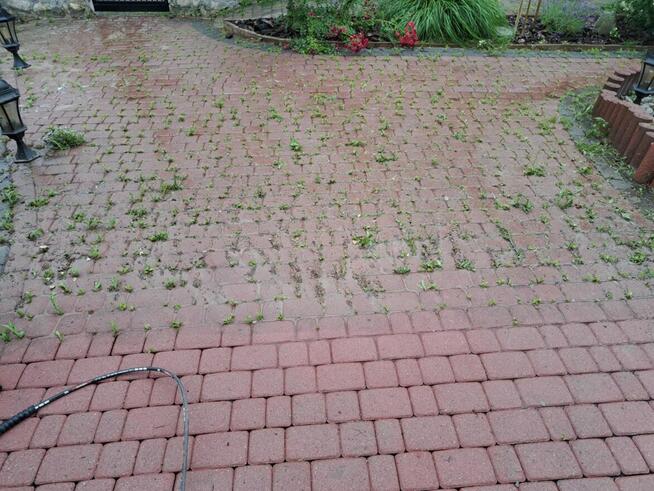 Mycie kostki brukowej i elewacji