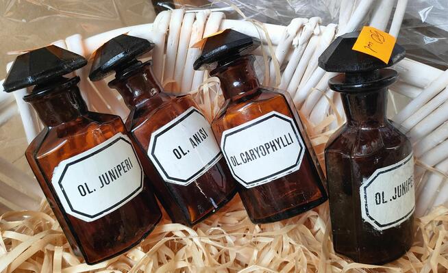 Butelki szklane apteczne - 1L , 50 ml