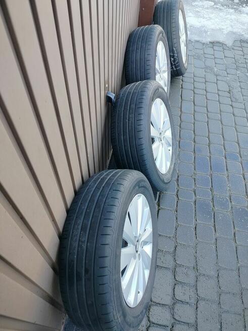 Alufelgi 5x100 z oponami letnimi Hankook.