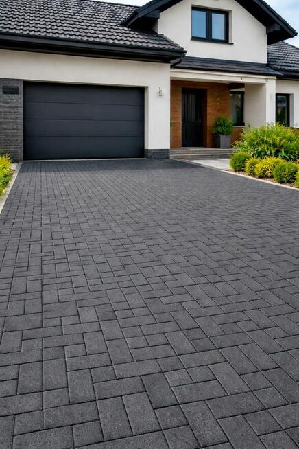 Mycie kostki brukowej