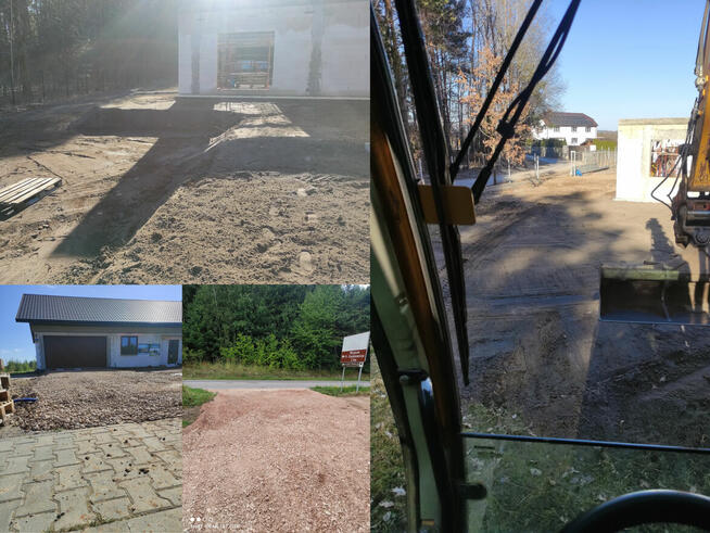 Usługi koparką roboty ziemne Kielce