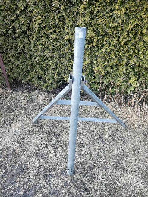 Trójnóg stojak Metalowy na Antenę sat parasol podstawa