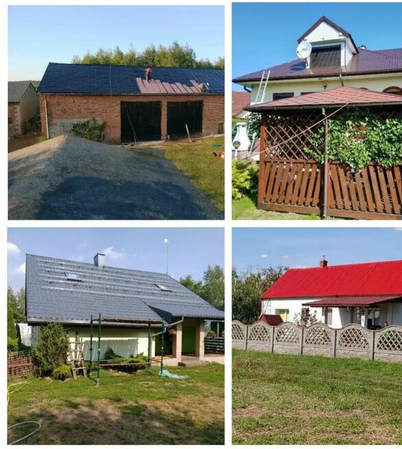 Montaz papy termozgrzewalnej Malowanie dachow Mycie dachów