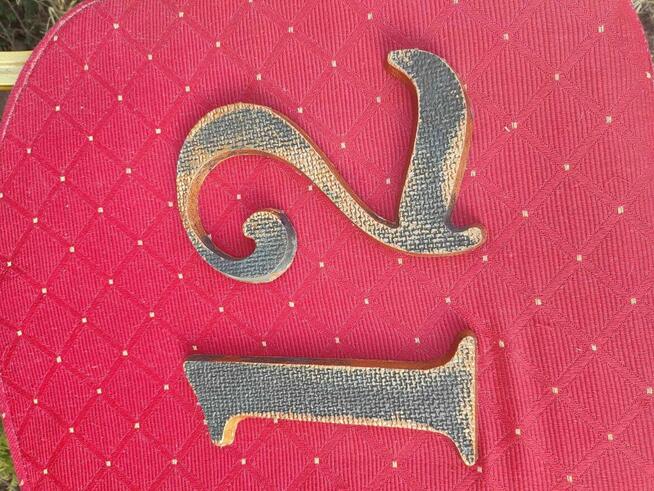 Numer 2 Budynku 1 Domu 21 Cyfra 12 mosiężne