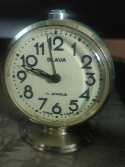 Kolekcjonerski budzik Slava ZSRR