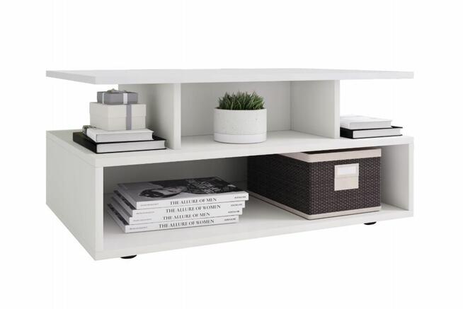 Stolik Kawowy Ława Esila Biały Nowoczesny Złożony Kraków