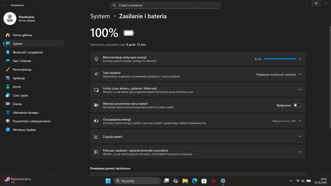 Laptop Pantherise 16GB RAM | 512GB SSD| jak nowy + gwarancja