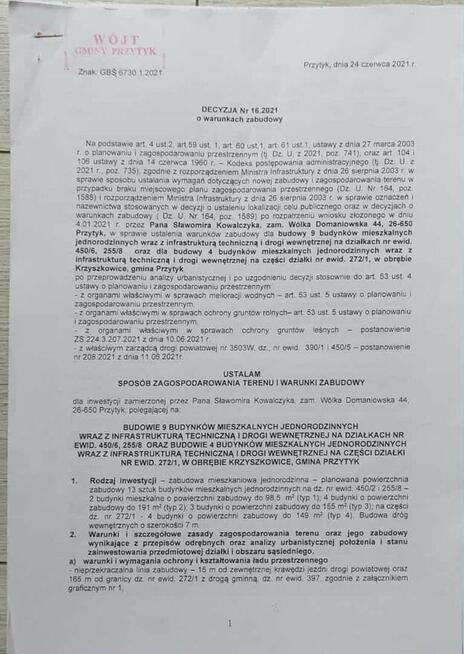 Sprzedam ziemię rolno - budowlaną o łącznej powierzchni 2.59