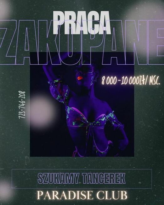 Tancerka klubowa Pole Dance / Hostessa