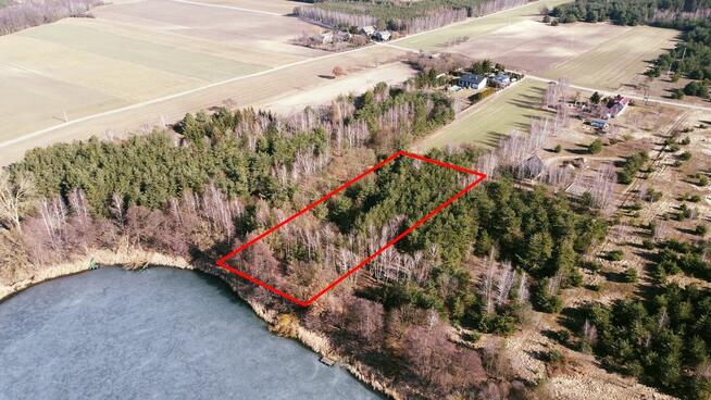 Obrzeża Skulska - Działka w pierwszej linii brzegowej jezior