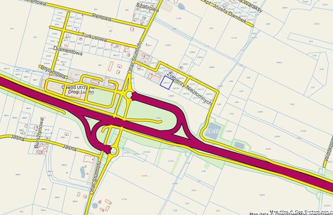 Działka inwestycyjna Luzino, Żołnierzy Niezłomnych