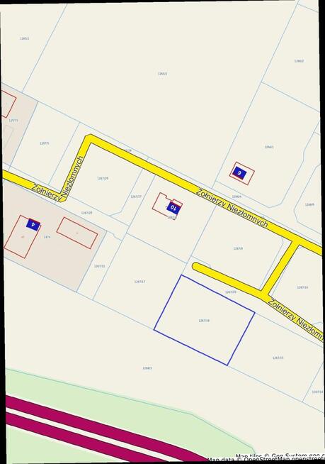 Działka inwestycyjna Luzino, Żołnierzy Niezłomnych