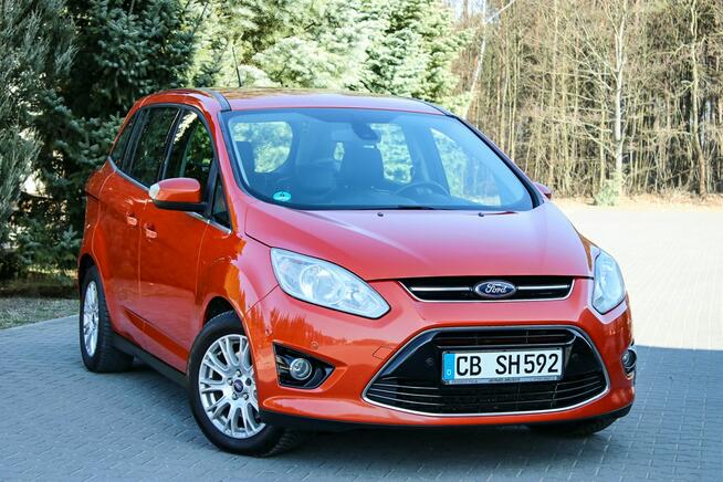 Ford Grand C-MAX 140KM Skóry Park Assist Tempomat Podgrzewane Fotele Parktronik