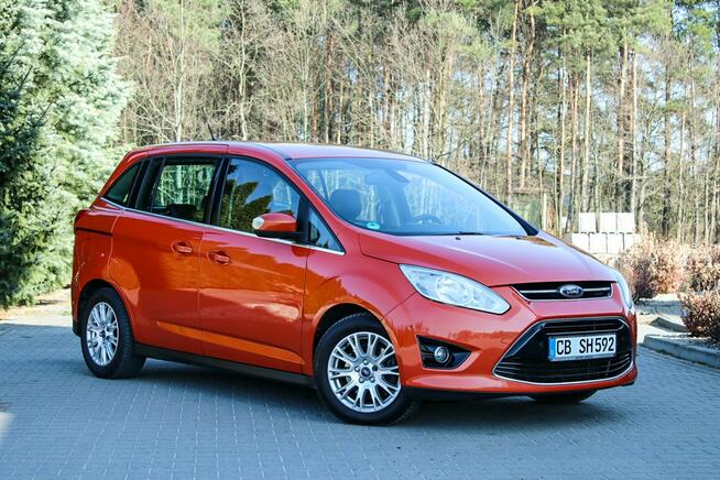 Ford Grand C-MAX 140KM Skóry Park Assist Tempomat Podgrzewane Fotele Parktronik