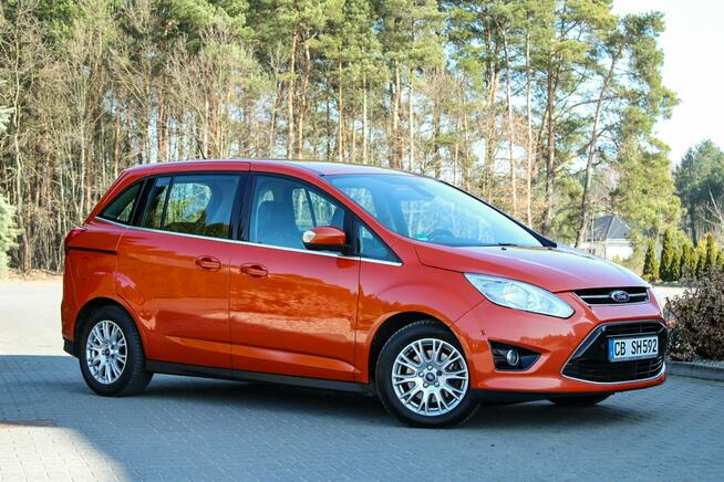 Ford Grand C-MAX 140KM Skóry Park Assist Tempomat Podgrzewane Fotele Parktronik