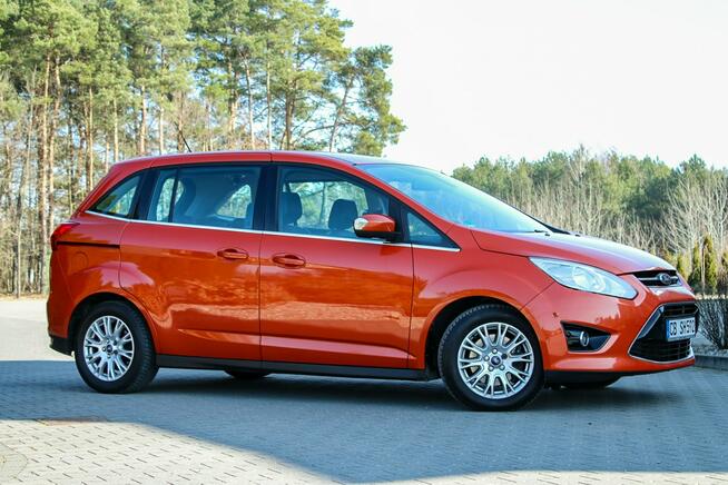 Ford Grand C-MAX 140KM Skóry Park Assist Tempomat Podgrzewane Fotele Parktronik
