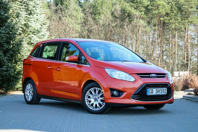 Ford Grand C-MAX 140KM Skóry Park Assist Tempomat Podgrzewane Fotele Parktronik