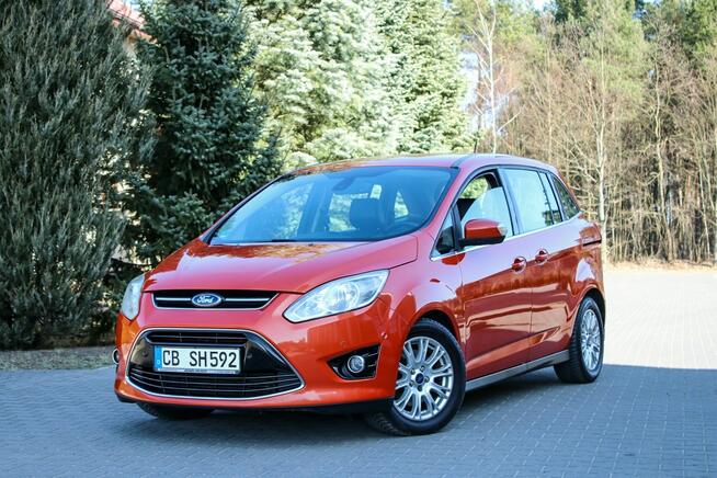 Ford Grand C-MAX 140KM Skóry Park Assist Tempomat Podgrzewane Fotele Parktronik