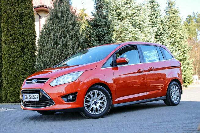 Ford Grand C-MAX 140KM Skóry Park Assist Tempomat Podgrzewane Fotele Parktronik