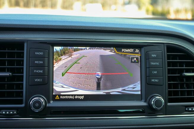 FR 184KM Radar Kamera System Pasa Panorama Navi Pół Skóry SEAT SOUND