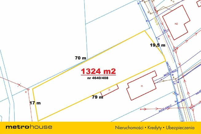 Idealna pod dom, pełne media, 1324 m²